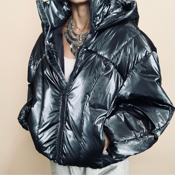 Brand New Zara puff jacket M - Picture 4 of 7